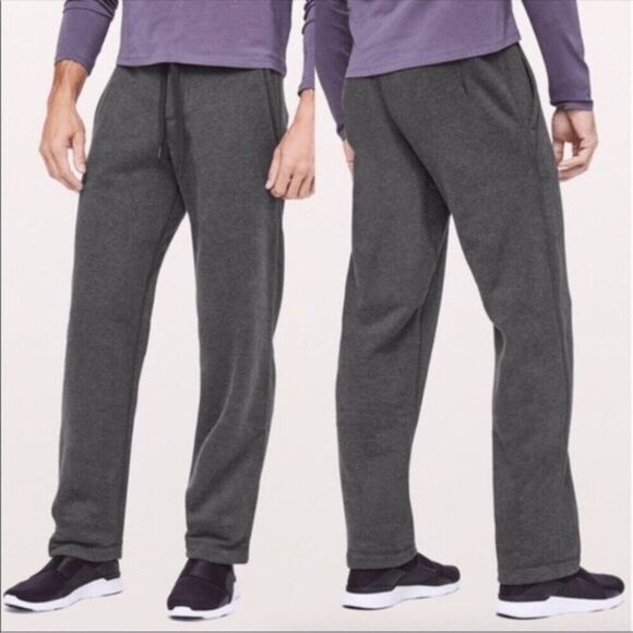 lululemon athletica Other - Lululemon Hustle Cotton Fleece Pants Sweatpants Mens Size Large Dark Gray M5487S